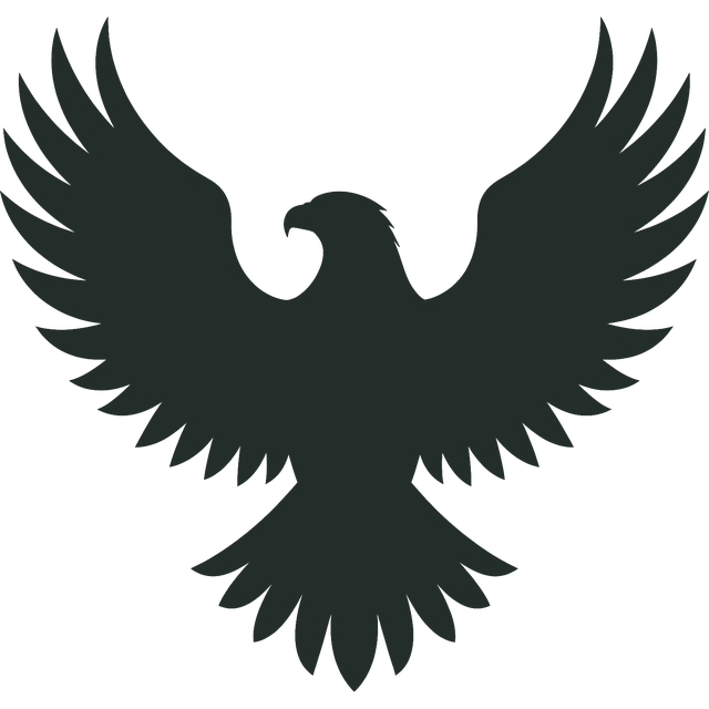 Eagle silhouette